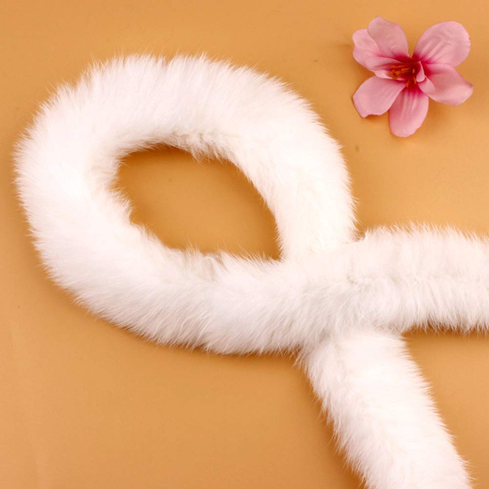 Decorative Furry Ribbon, DIY Handmade Down Jacket Cloak with Decorative Furry Ribbon, DIY Handmade Down Jacket Cloak with